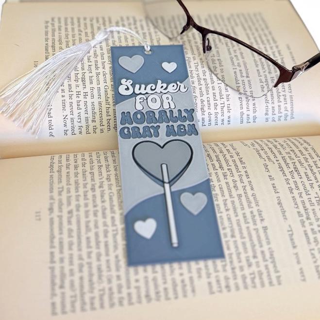 Sucker For Morally Grey Men 3D Bookmark