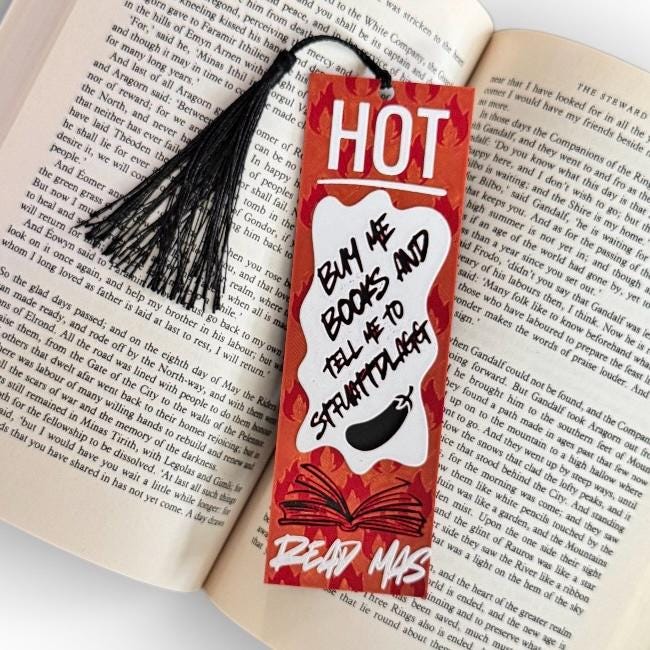 Hot Sauce Packet 3D Bookmark