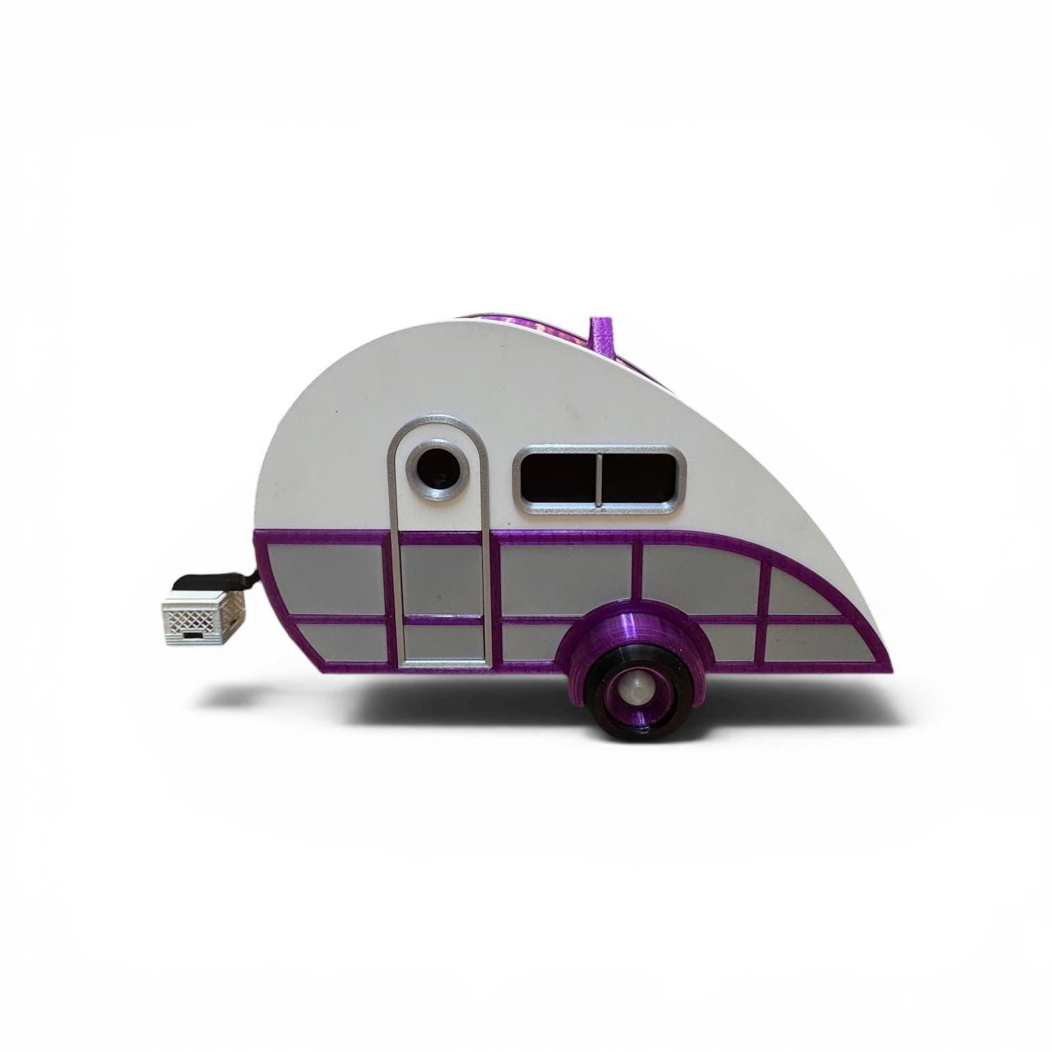 Teardrop Camper Caravan Birdhouse