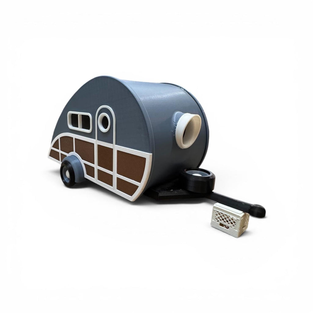 Teardrop Camper Caravan Birdhouse