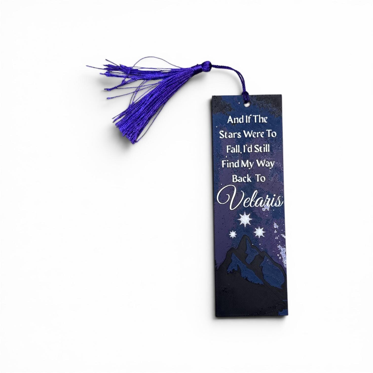 And If The Stars Were To Fall Velaris Inspired 3D Bookmark