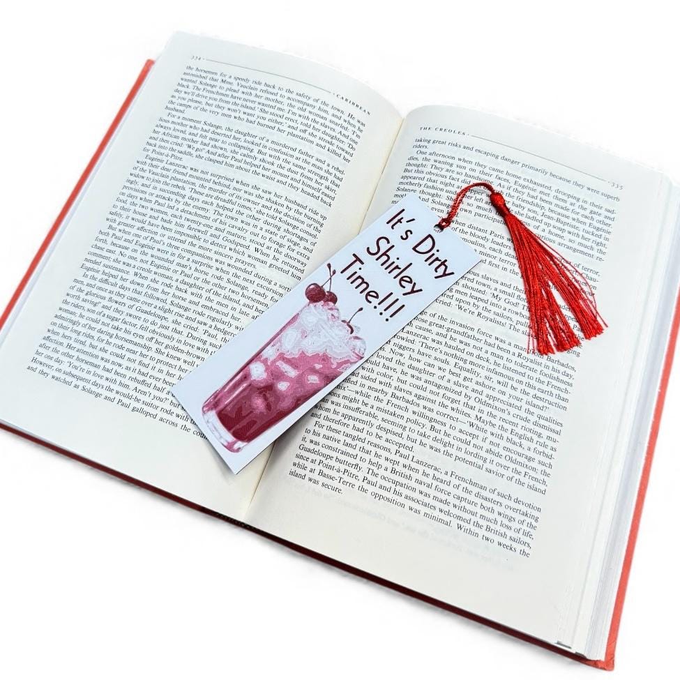 It's Dirty Shirley Time Dungeon Crawler Carl Inspired 3D Bookmark