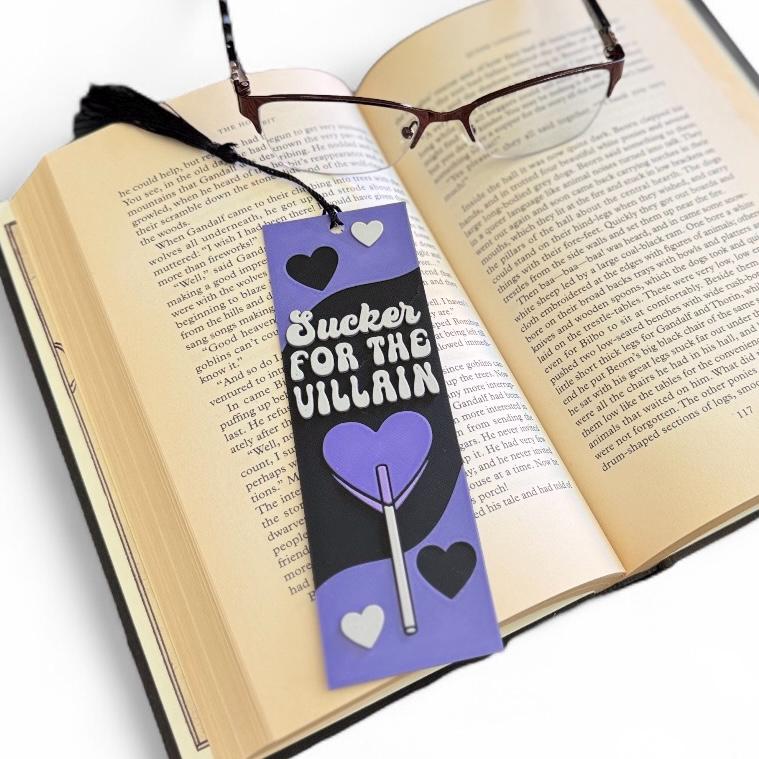 Sucker For The Villain 3D Bookmark