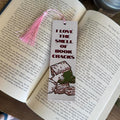 I Love The Smell Of Book Cracks 3D Bookmark