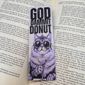 Goddammit Donut Dungeon Crawler Carl Inspired Bookmark