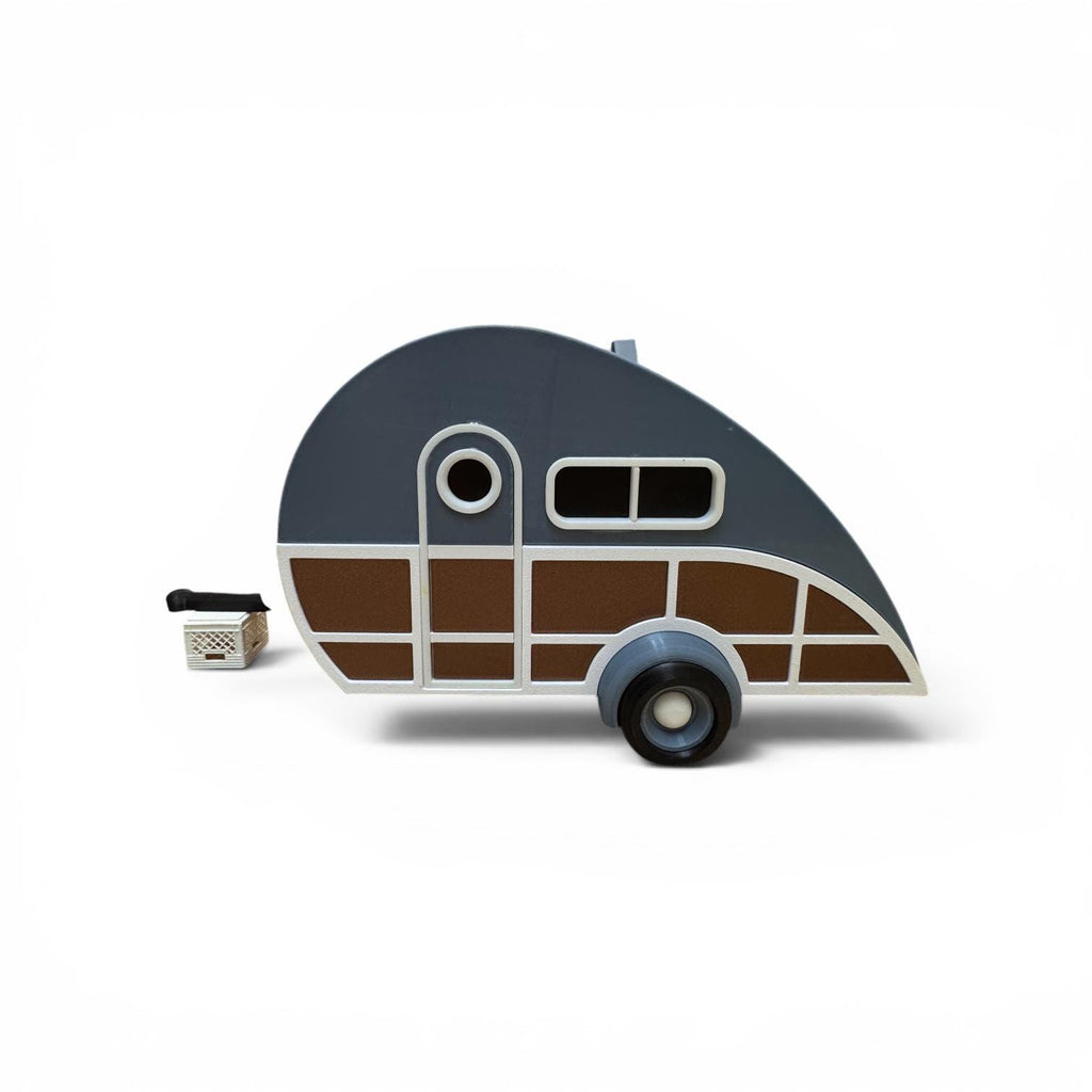 Teardrop Camper Caravan Birdhouse