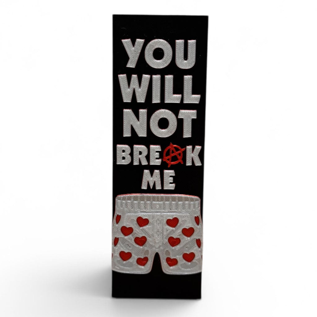 Dungeon Crawler Carl Inspired 3D Bookmark Carl's Mantra (PG 13)