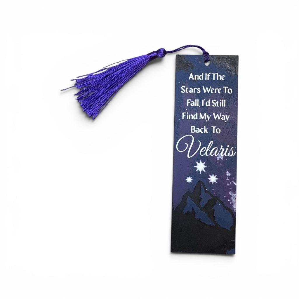 And If The Stars Were To Fall Velaris Inspired 3D Bookmark