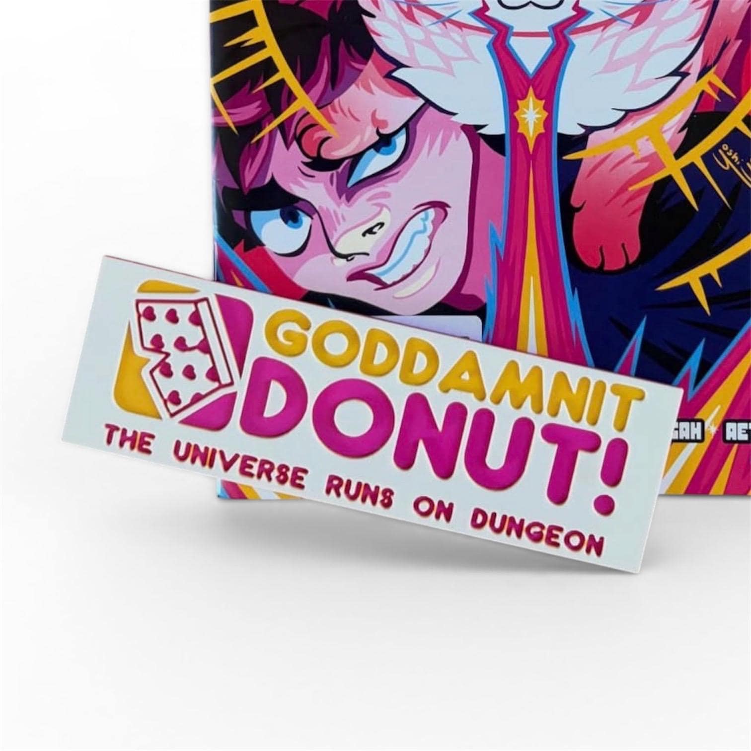 Goddamnit Donut Dungeon Crawler Car Inspired Bookmark
