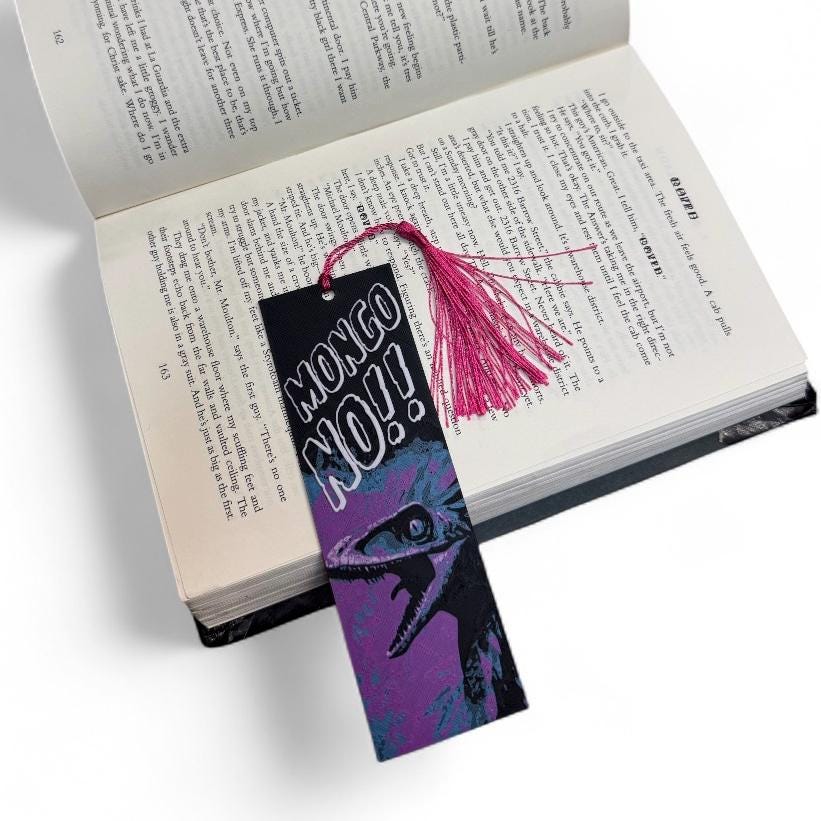 MONGO NO!! Dungeon Crawler Carl Inspired 3D Bookmark