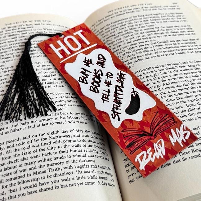 Hot Sauce Packet 3D Bookmark