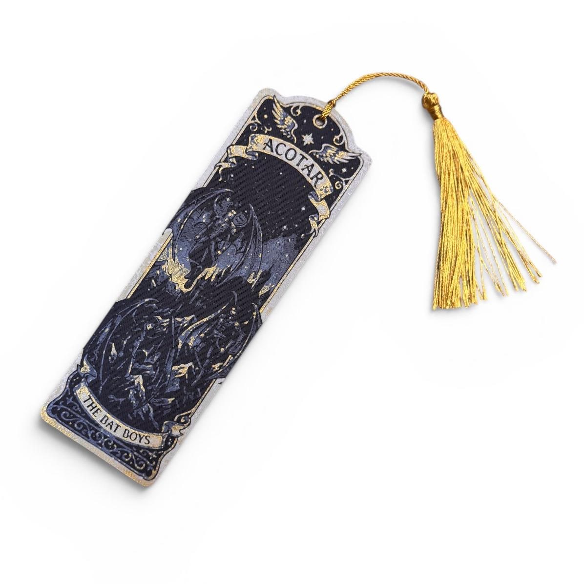 Bat Boys Velaris ACOTAR Inspired 3D Bookmark