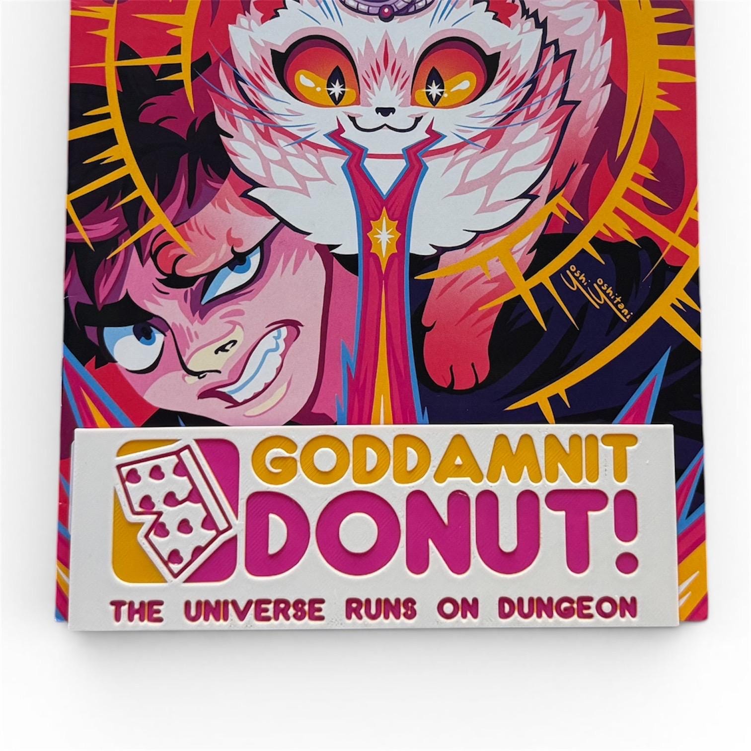 Goddamnit Donut Dungeon Crawler Car Inspired Bookmark
