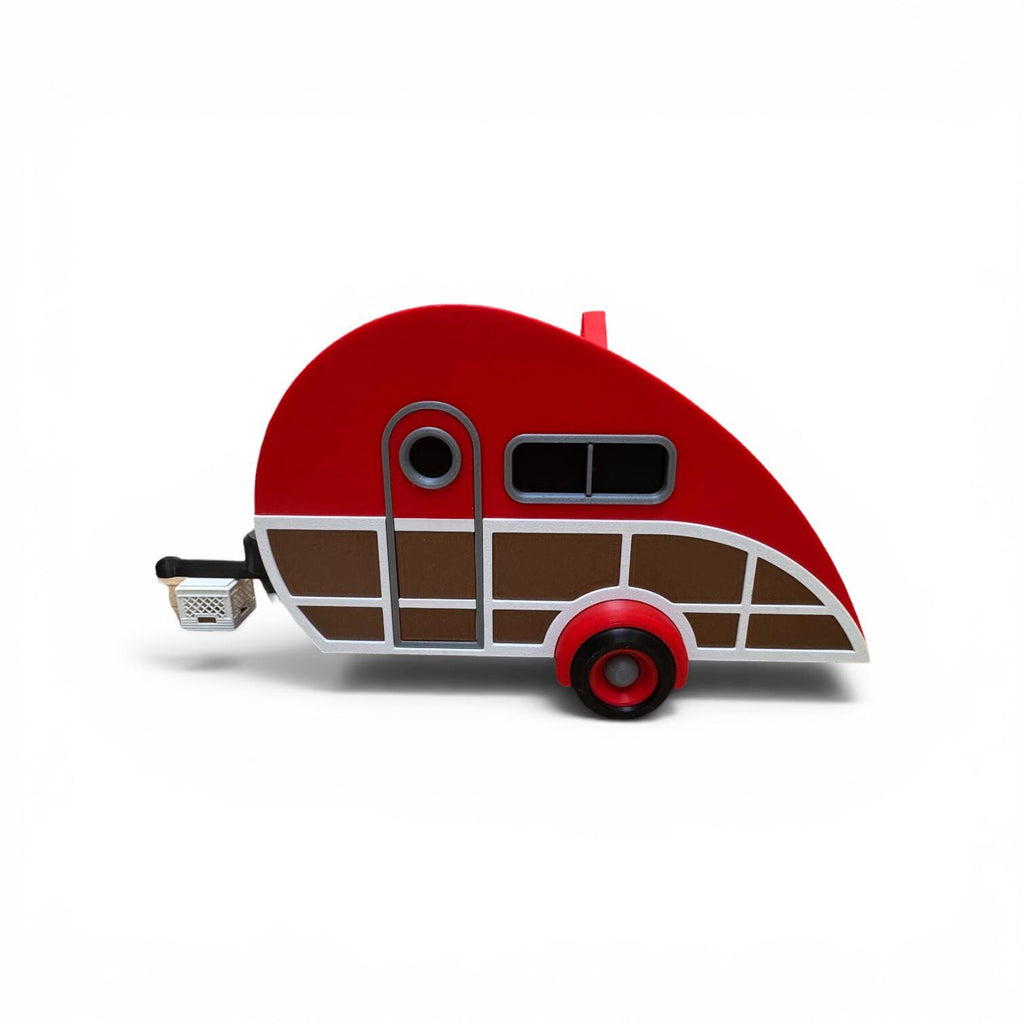 Teardrop Camper Caravan Birdhouse