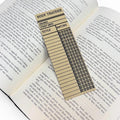 Vintage Library Card Book Tracker 3D Bookmark