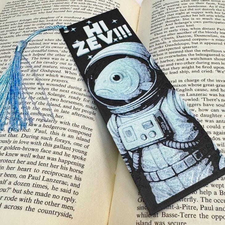 Hi Zev!! Dungeon Crawler Carl Inspired 3D Bookmark