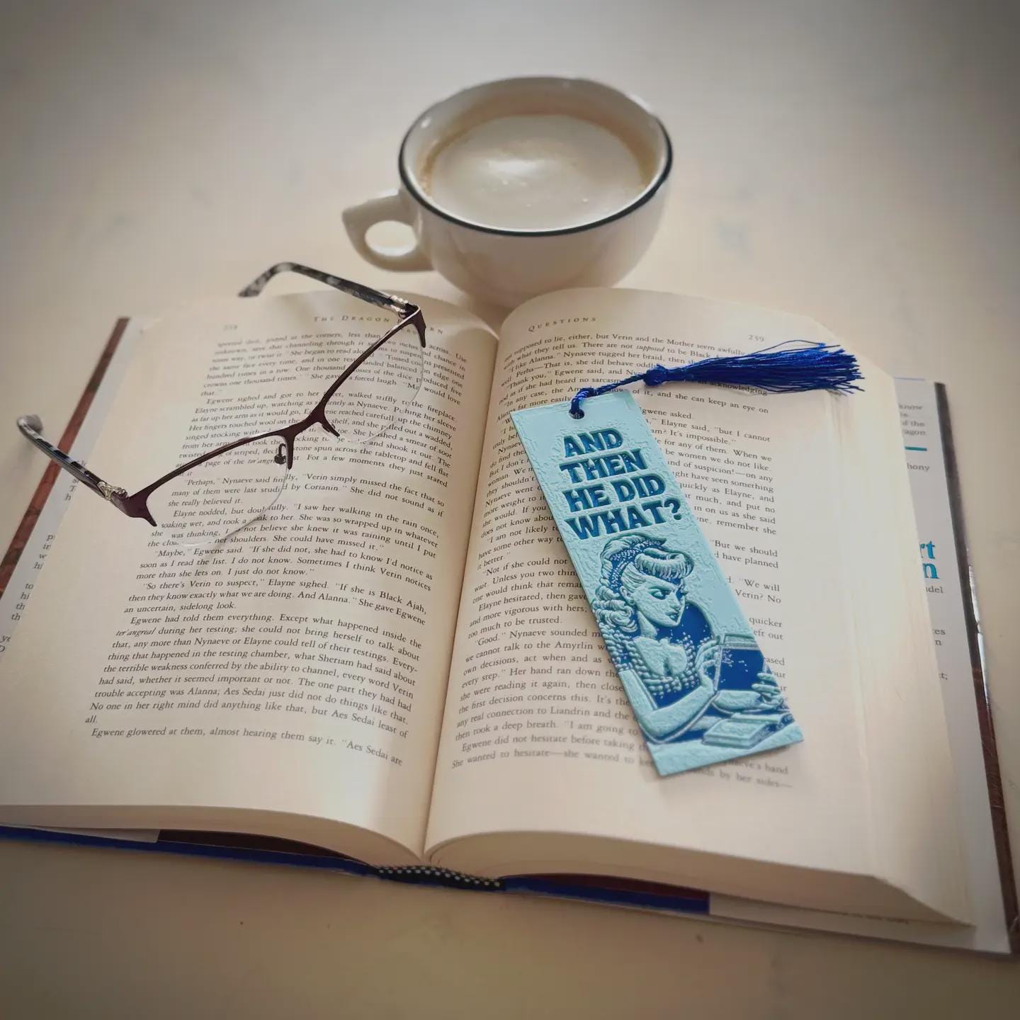 And Then He Did What?  Funny 3D Bookmark - Smut