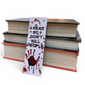 I Read So I Don't Kill People 3D Bookmark