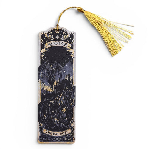 Bat Boys Velaris ACOTAR Inspired 3D Bookmark