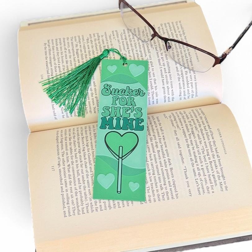 Sucker For She's Mine 3D Bookmark