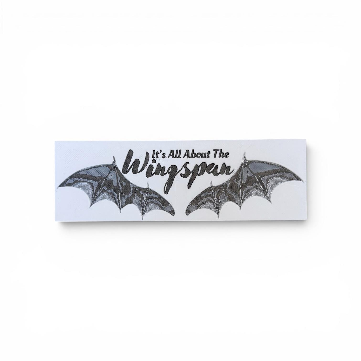 It's All About The Wingspan 3D Bookmark