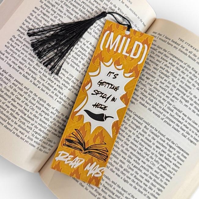 Mild Hot Sauce Packet 3D Bookmark