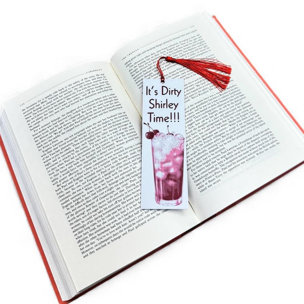 It's Dirty Shirley Time Dungeon Crawler Carl Inspired 3D Bookmark