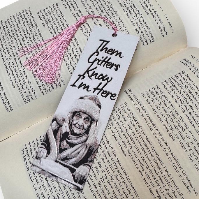 Dungeon Crawler Carl Inspired Agatha 3D Bookmark