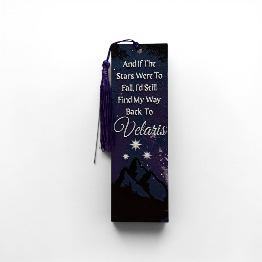 And If The Stars Were To Fall Velaris Inspired 3D Bookmark