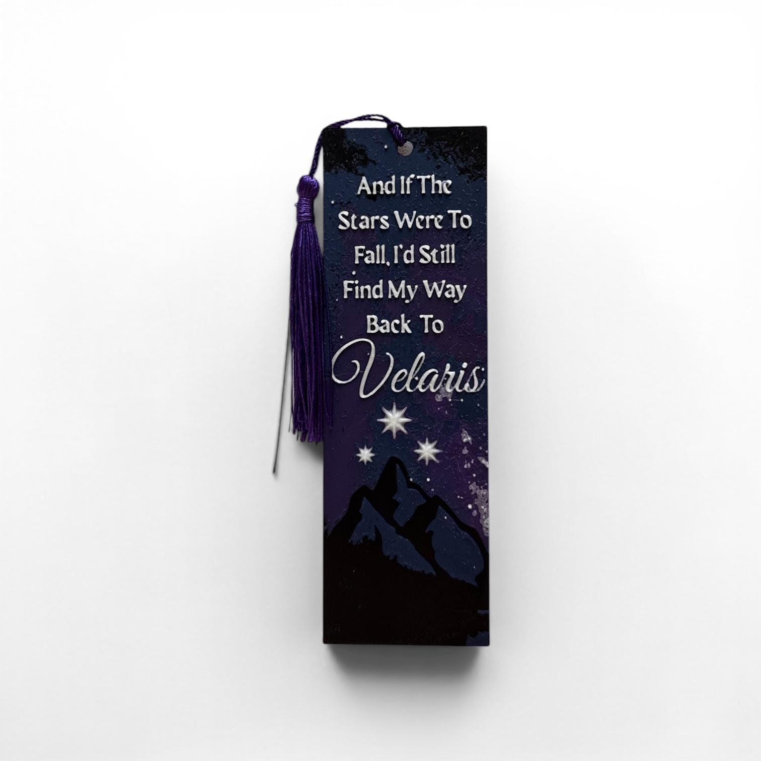 And If The Stars Were To Fall Velaris Inspired 3D Bookmark