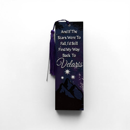And If The Stars Were To Fall Velaris Inspired 3D Bookmark