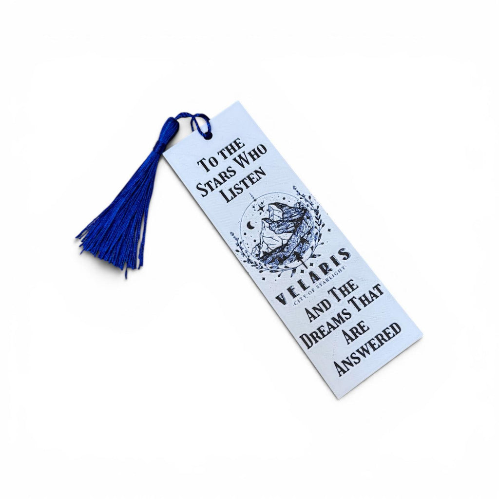To The Stars Who Listen Velaris Inspired 3D Bookmark