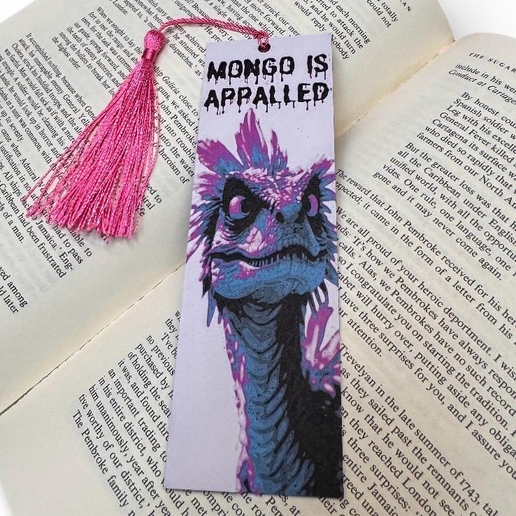 Mongo is Appalled! Dungeon Crawler Carl Inspired 3D Bookmark