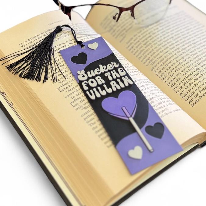 Sucker For The Villain 3D Bookmark