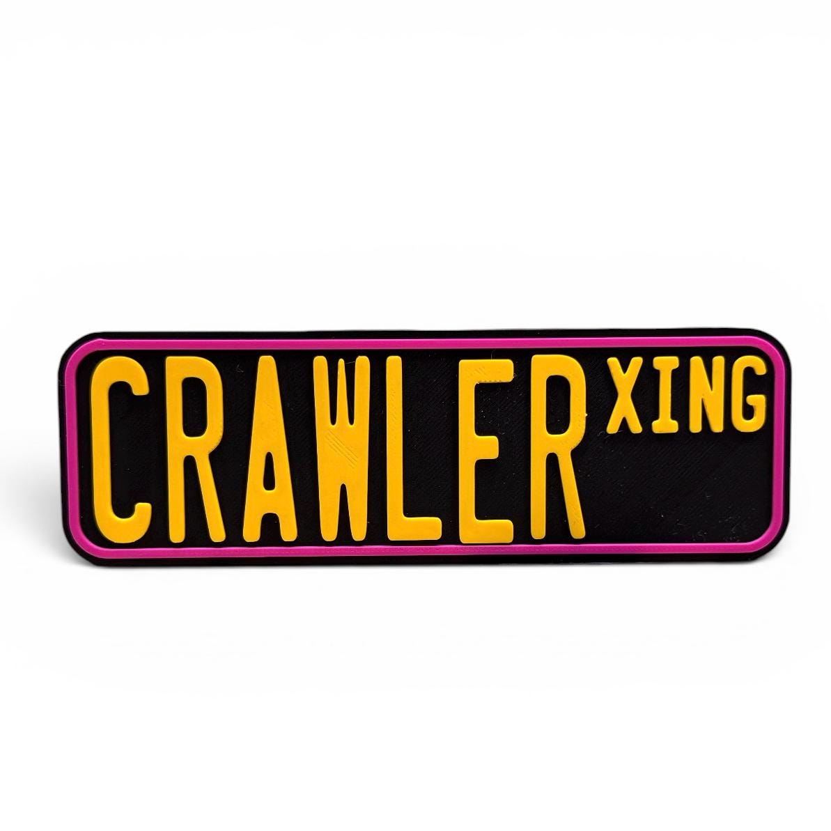 Dungeon Crawler Carl Inspired Crawler Crossing Street Sign