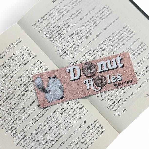 Donut Holes Princess Donut Dungeon Crawler Car Inspired Bookmark