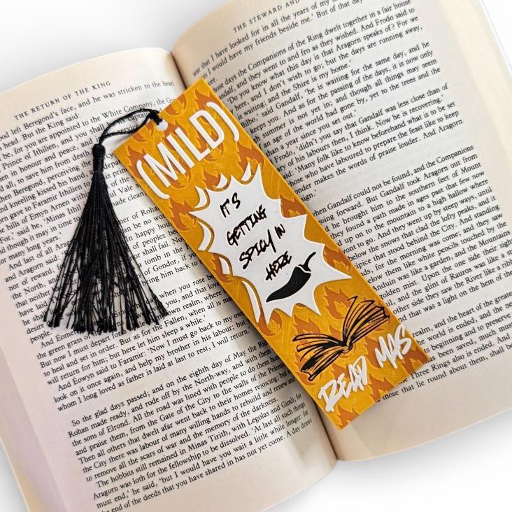 Mild Hot Sauce Packet 3D Bookmark
