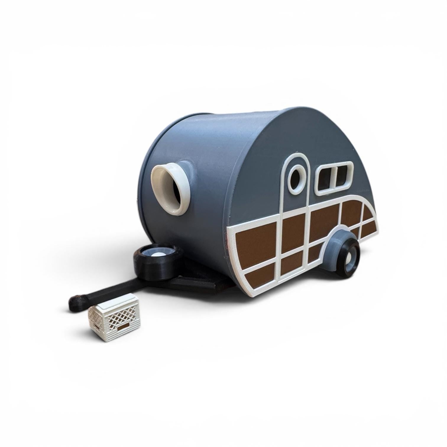 Teardrop Camper Caravan Birdhouse