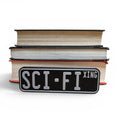 Sci-Fi Crossing Bookshelf Decor Street Sign