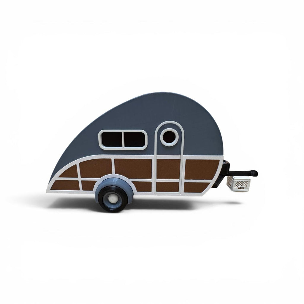 Teardrop Camper Caravan Birdhouse