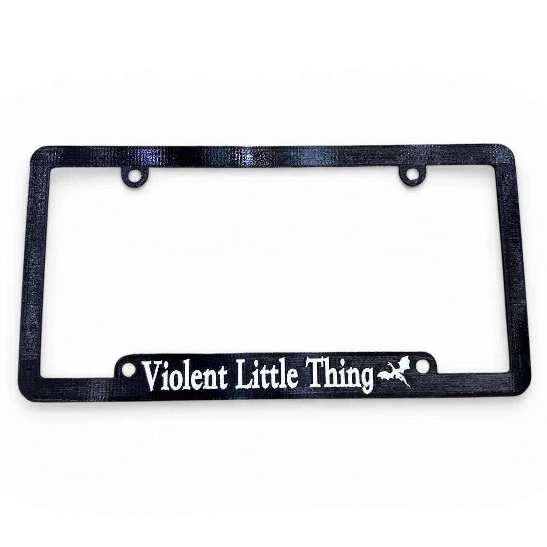 Fourth Wing Inspired License Plate Frame "Violent Little Thing"