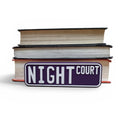 Night Court Street Bookshelf Decor Street Sign