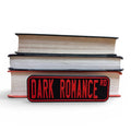 Dark Romance Bookshelf Decor Street Sign