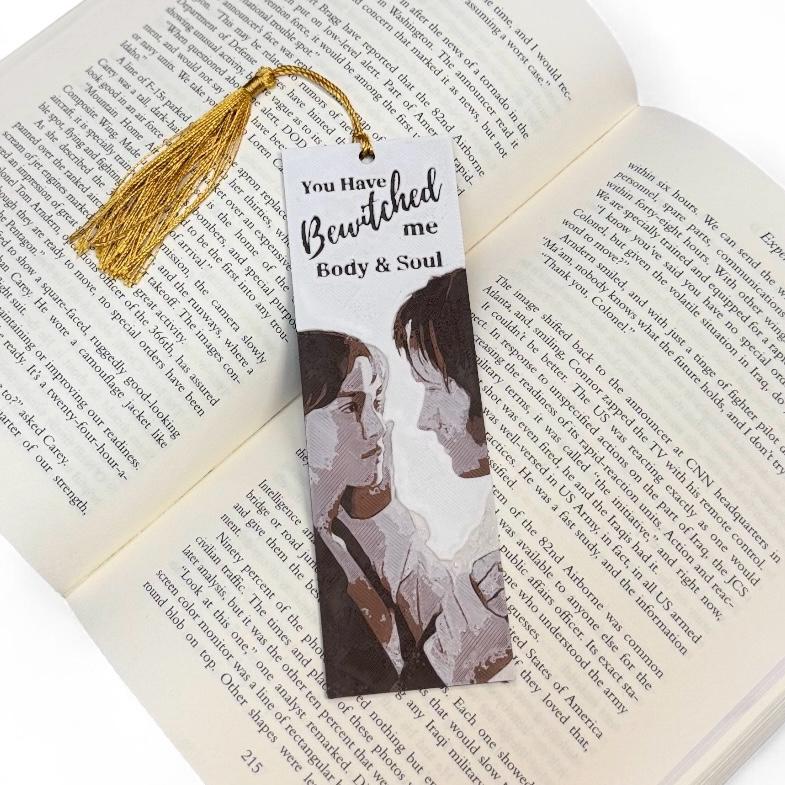 Pride and Prejudice Inspired 3D Bookmark