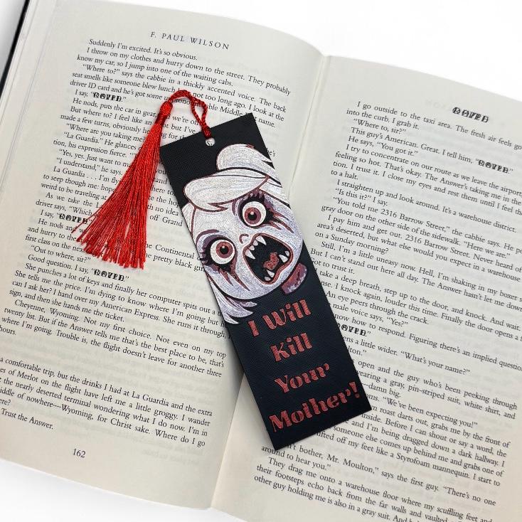 I Will Kill Your Mother IWKYM Dungeon Crawler Carl Inspired 3D Bookmark