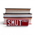 Smut Street Bookshelf Decor Street Sign