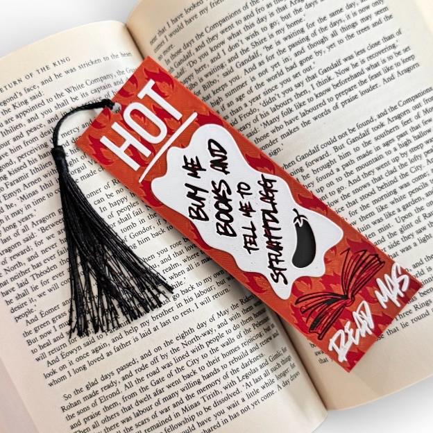 Hot Sauce Packet 3D Bookmark