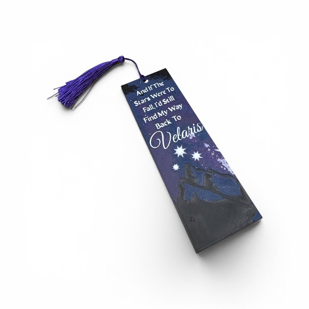 And If The Stars Were To Fall Velaris Inspired 3D Bookmark