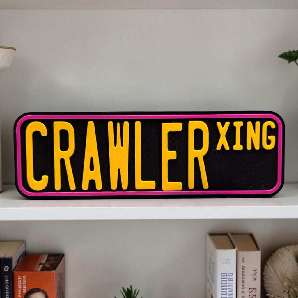 Dungeon Crawler Carl Inspired Crawler Crossing Street Sign
