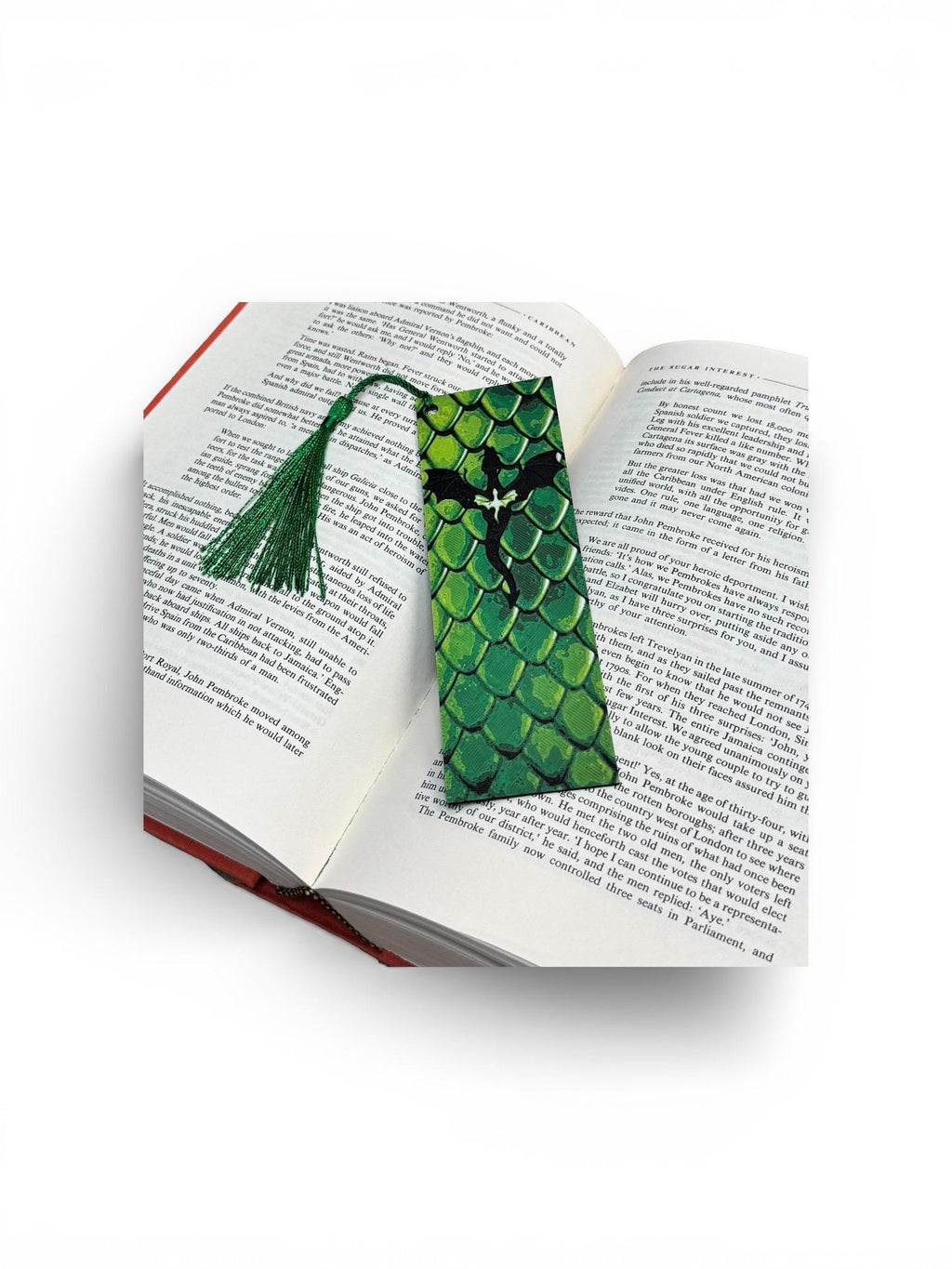 Dragon Scales Fourth Wing Inspired 3D Bookmark